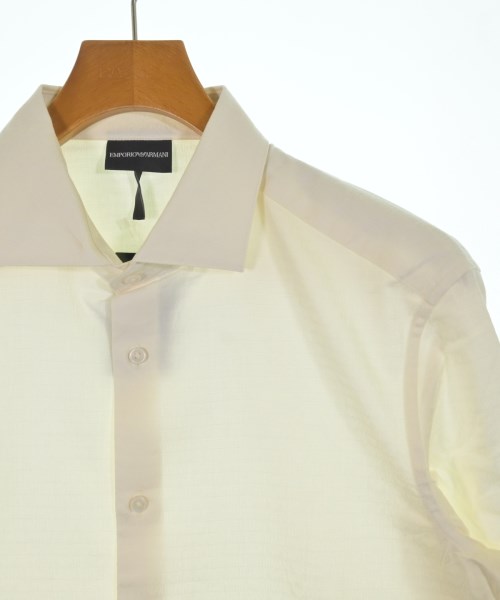 EMPORIO ARMANI（エンポリオアルマーニ）カジュアルシャツ 白 サイズ:L メンズ/2200640140229