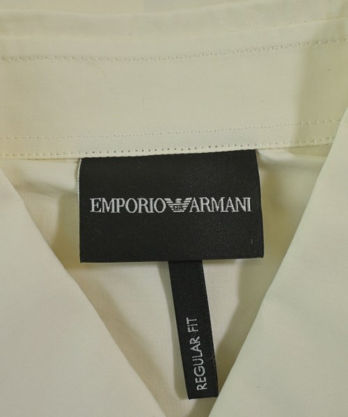 EMPORIO ARMANI（エンポリオアルマーニ）カジュアルシャツ 白 サイズ:S メンズ/2200640140250