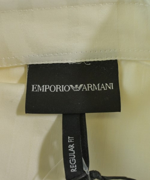EMPORIO ARMANI（エンポリオアルマーニ）カジュアルシャツ 白 サイズ:S メンズ/2200640140274