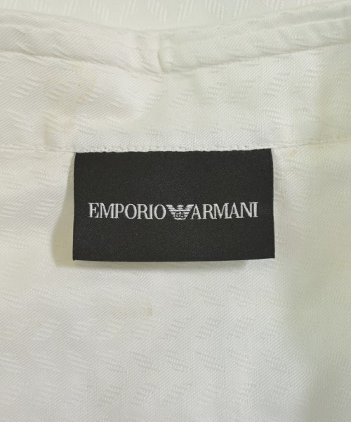 EMPORIO ARMANI（エンポリオアルマーニ）カジュアルシャツ 白 サイズ:L メンズ/2200640140281