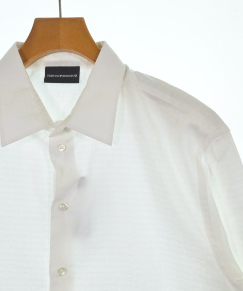 EMPORIO ARMANI（エンポリオアルマーニ）カジュアルシャツ 白 サイズ:L メンズ/2200640140281