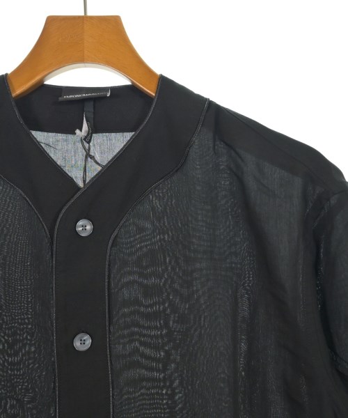 EMPORIO ARMANI（エンポリオアルマーニ）カジュアルシャツ 黒 サイズ:S メンズ/2200640140298