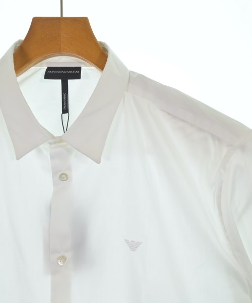 EMPORIO ARMANI（エンポリオアルマーニ）カジュアルシャツ 白 サイズ:XXL メンズ/2200640140311