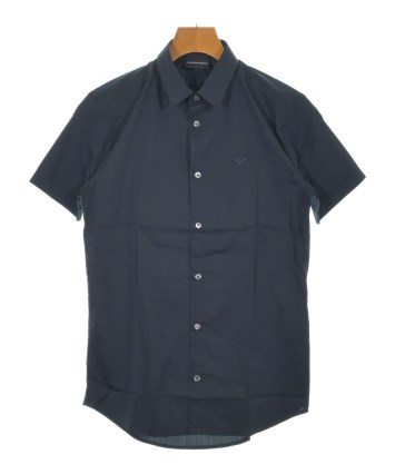 EMPORIO ARMANI エンポリオアルマーニ カジュアルシャツ メンズ 【古着】【中古】 EMPORIO ARMANI（エンポリオアルマーニ）カジュアルシャツ 紺 サイズ