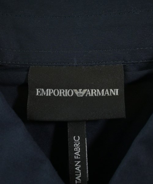 EMPORIO ARMANI（エンポリオアルマーニ）カジュアルシャツ 紺 サイズ:XS メンズ/2200640140366