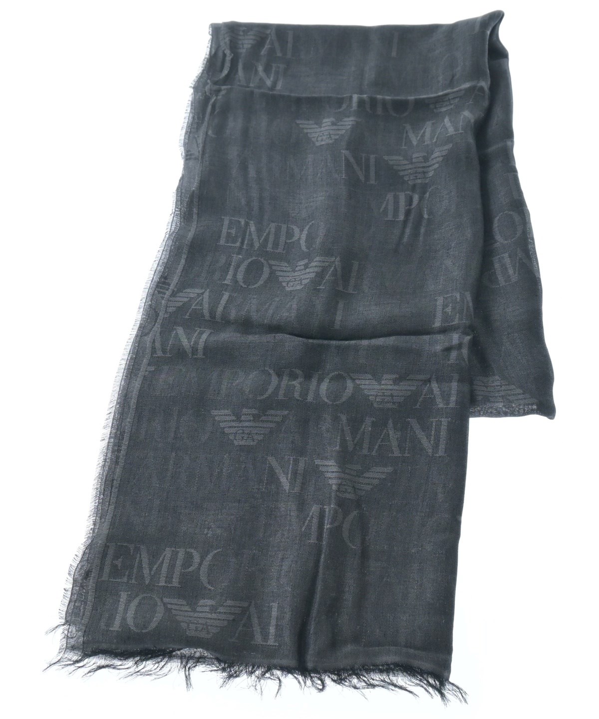 EMPORIO ARMANI（エンポリオアルマーニ）ストール グレー サイズ