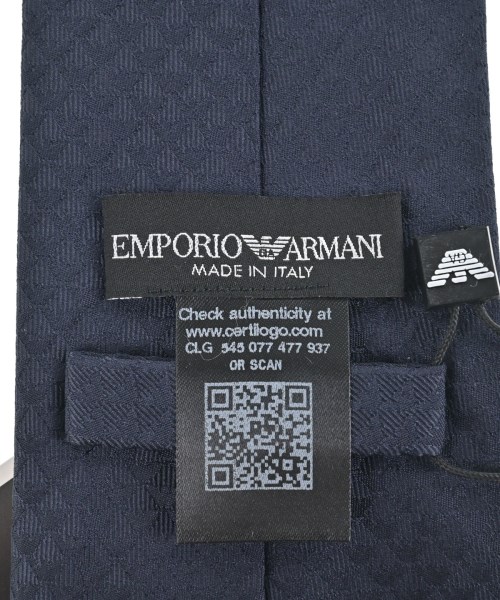 EMPORIO ARMANI（エンポリオアルマーニ）ネクタイ 紺 サイズ:- メンズ/2200640140830