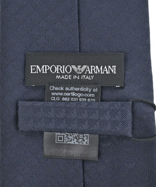 EMPORIO ARMANI（エンポリオアルマーニ）ネクタイ 紺 サイズ:- メンズ/2200640140847