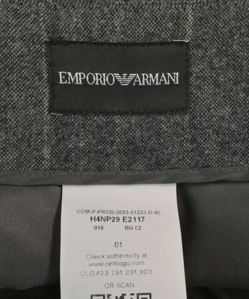EMPORIO ARMANI（エンポリオアルマーニ）スラックス グレー サイズ:40(M位) レディース/2200642936097