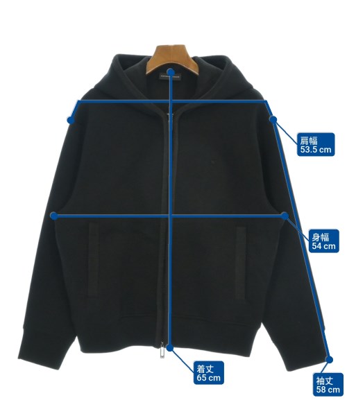 EMPORIO ARMANI（エンポリオアルマーニ）パーカー 黒 サイズ:S メンズ/2200643113015