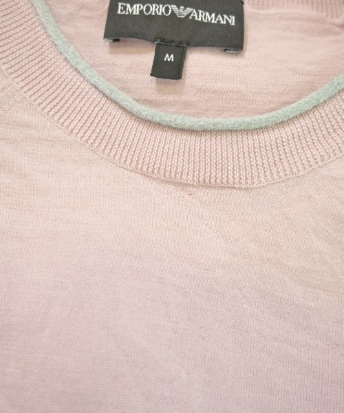EMPORIO ARMANI（エンポリオアルマーニ）ニット・セーター ピンク サイズ:M レディース/2200636667020