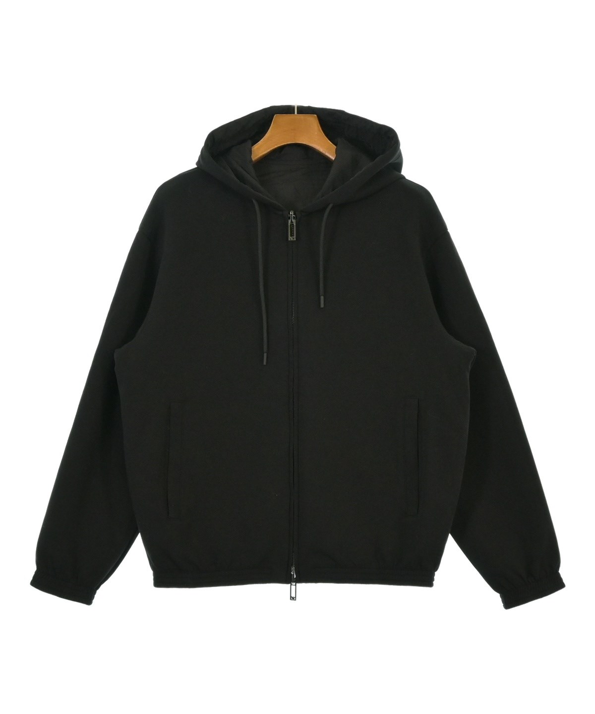 EMPORIO ARMANI（エンポリオアルマーニ）パーカー 黒 サイズ:S メンズ