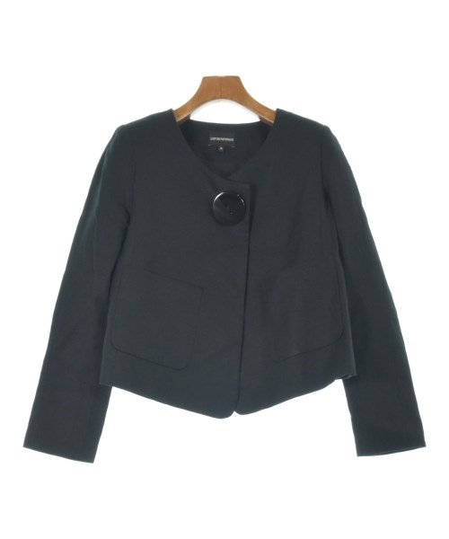EMPORIO ARMANI(エンポリオアルマーニ)カジュアルジャケット 黒 サイズ:38(S位)/2200643824157