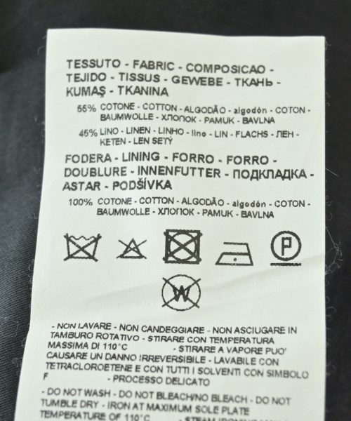 EMPORIO ARMANI（エンポリオアルマーニ）カジュアルジャケット 黒 サイズ:38(S位) レディース/2200643824157