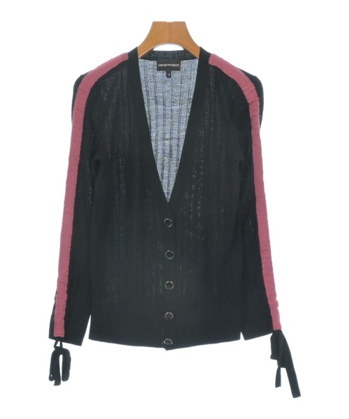 EMPORIO ARMANI(エンポリオアルマーニ)カーディガン 黒 サイズ:38(S位)/2200643824225