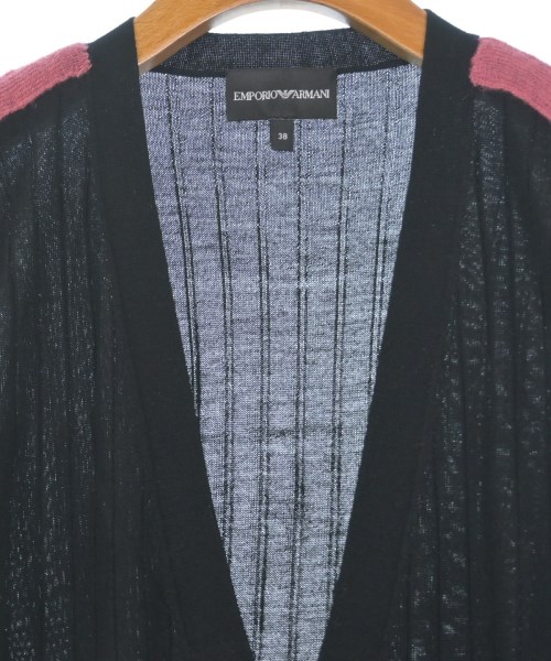 EMPORIO ARMANI（エンポリオアルマーニ）カーディガン 黒 サイズ:38(S位) レディース/2200643824225