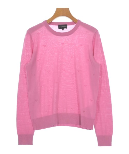 EMPORIO ARMANI(エンポリオアルマーニ)ニット・セーター ピンク サイズ:S/2200643824232