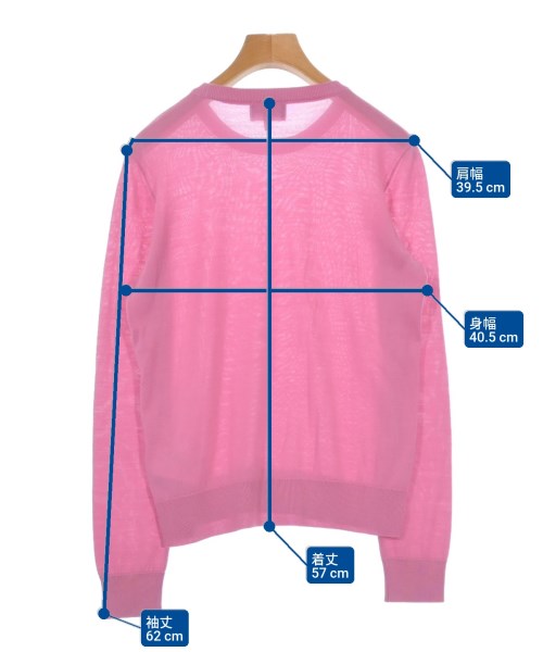 EMPORIO ARMANI（エンポリオアルマーニ）ニット・セーター ピンク サイズ:S レディース/2200643824232