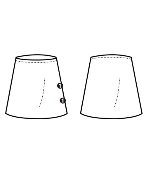 EMPORIO ARMANI（エンポリオアルマーニ）ひざ丈スカート ピンク サイズ:36(XS位) レディース/2200643824300