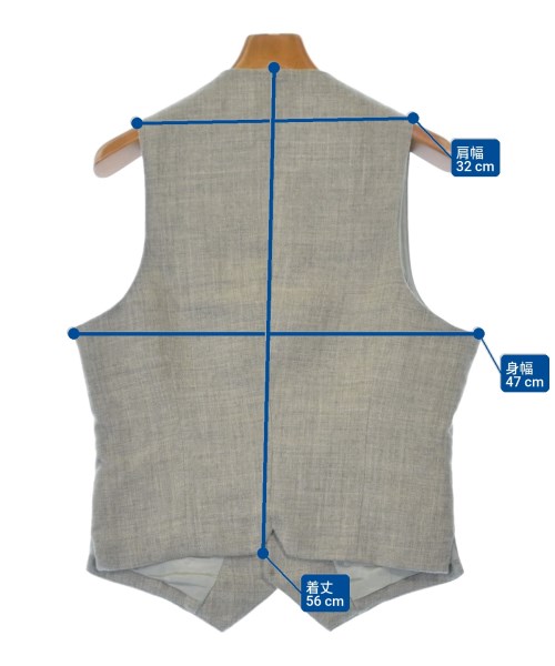 EMPORIO ARMANI（エンポリオアルマーニ）カジュアルシャツ グレー サイズ:48(L位) メンズ/2200644085113