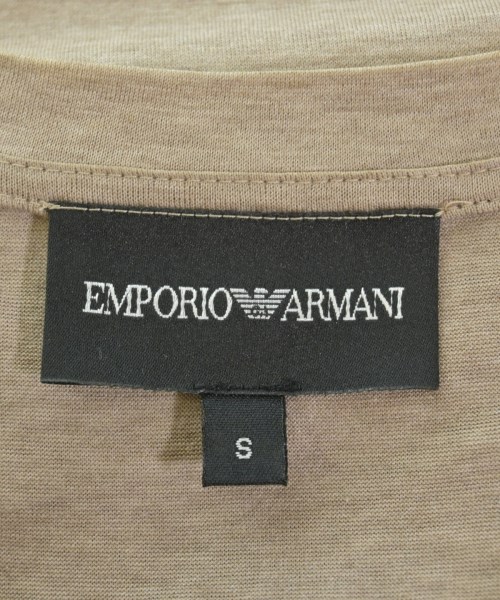 EMPORIO ARMANI（エンポリオアルマーニ）Tシャツ・カットソー ベージュ サイズ:S メンズ/2200644375108