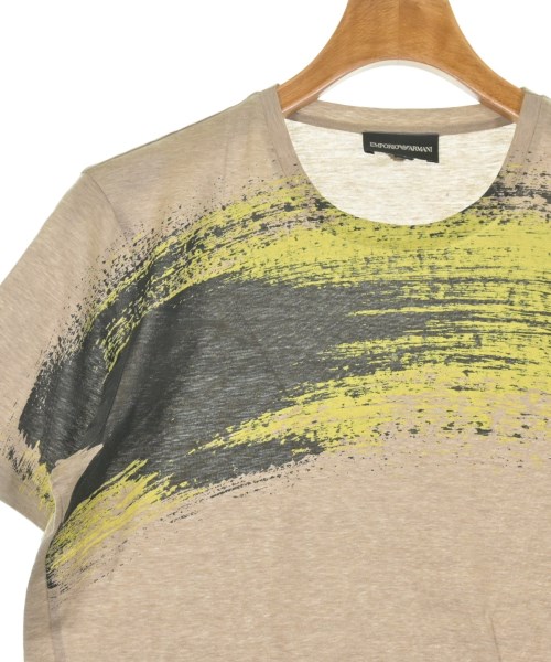 EMPORIO ARMANI（エンポリオアルマーニ）Tシャツ・カットソー ベージュ サイズ:S メンズ/2200644375108