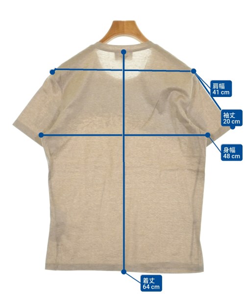 EMPORIO ARMANI（エンポリオアルマーニ）Tシャツ・カットソー ベージュ サイズ:S メンズ/2200644375108