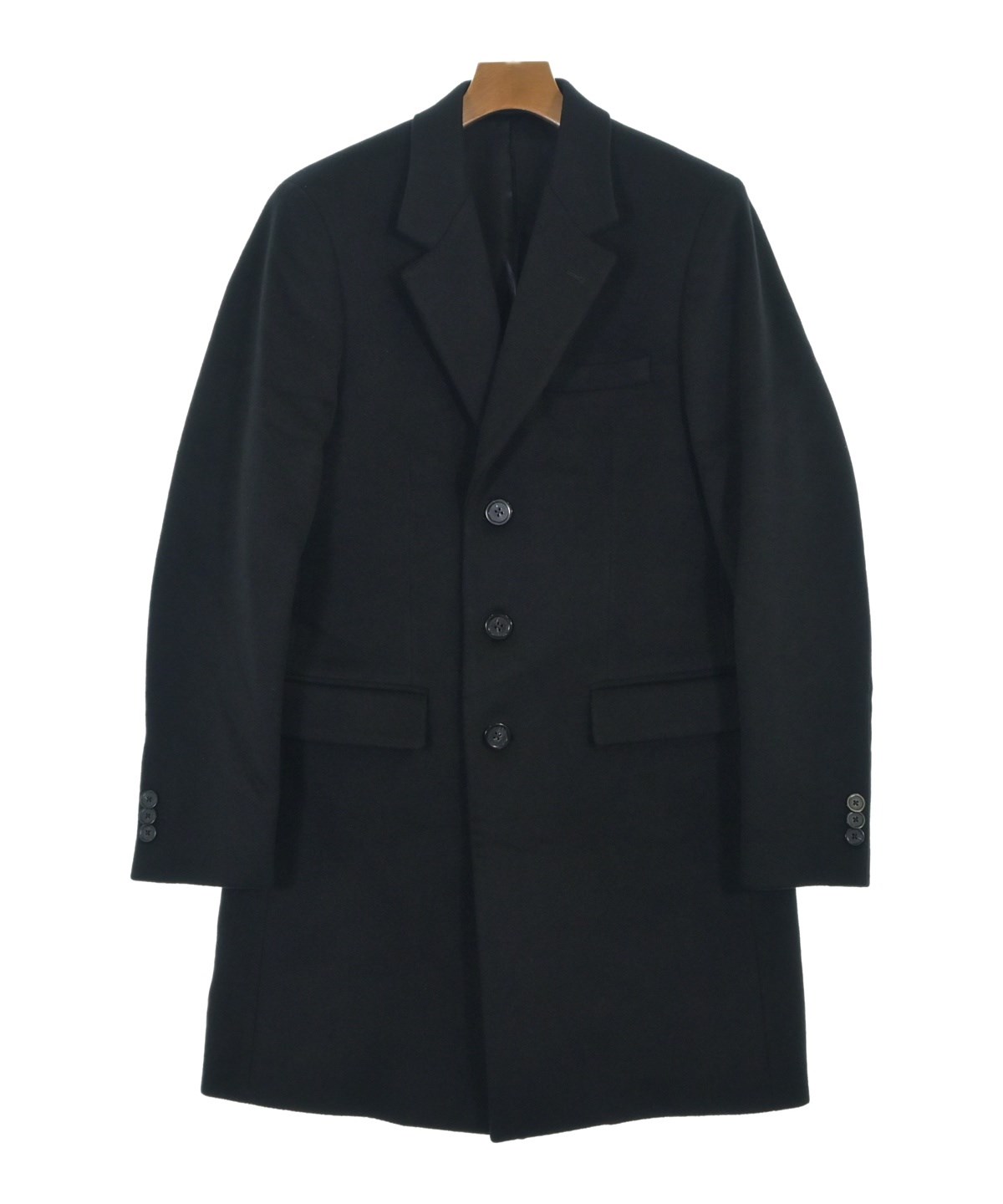 【GIORGIO ARMANI】黒タグ チェスターコート カシミヤウール L GIORGIO ARMANI】黒タグ チェスターコート カシミヤウール L