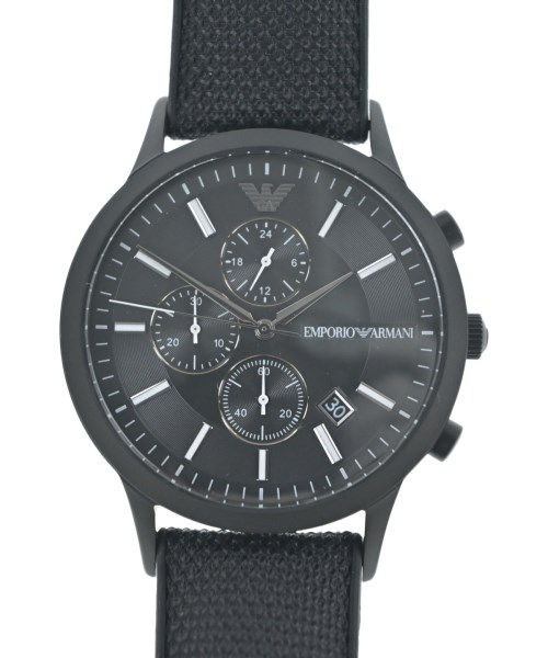 EMPORIO ARMANI(エンポリオアルマーニ)腕時計 黒 サイズ:-/2200527420024