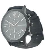 EMPORIO ARMANI（エンポリオアルマーニ）腕時計 黒 サイズ:- メンズ/2200527420024