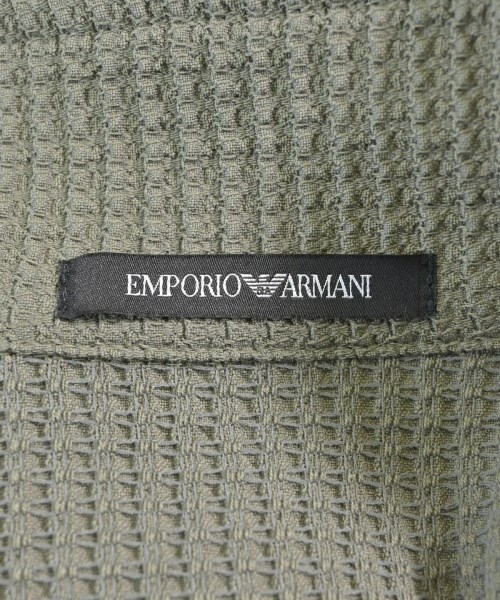 EMPORIO ARMANI（エンポリオアルマーニ）パーカー カーキ サイズ:48(L位) メンズ/2200621825053