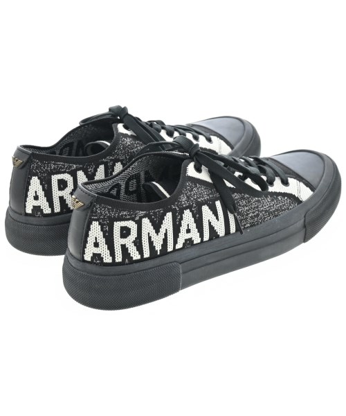 EMPORIO ARMANI（エンポリオアルマーニ）スニーカー 黒 サイズ:10(28cm位) メンズ/2200621825114