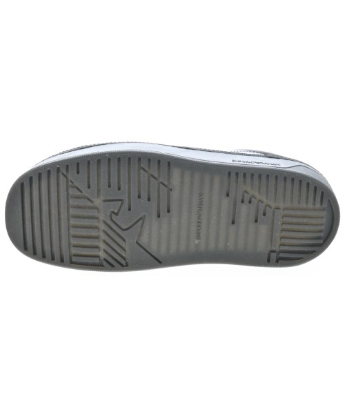 EMPORIO ARMANI（エンポリオアルマーニ）スニーカー 黒 サイズ:42(27cm位) メンズ/2200621825121