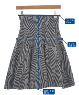 EMPORIO ARMANI（エンポリオアルマーニ）ひざ丈スカート 紺 サイズ:38(S位) レディース/2200622003047