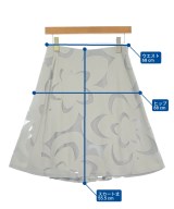 EMPORIO ARMANI（エンポリオアルマーニ）ひざ丈スカート グレー サイズ:40(M位) レディース/2200622628073