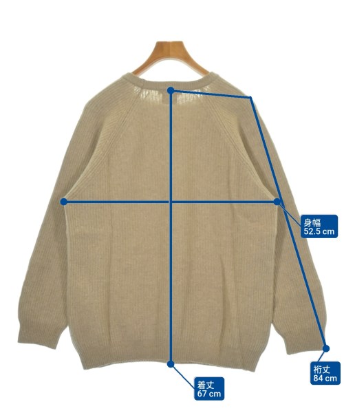 EMPORIO ARMANI（エンポリオアルマーニ）ニット・セーター ベージュ サイズ:48(L位) メンズ/2200613886055