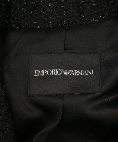 EMPORIO ARMANI（エンポリオアルマーニ）テーラードジャケット 黒 サイズ:42(M位) レディース/2200624578017