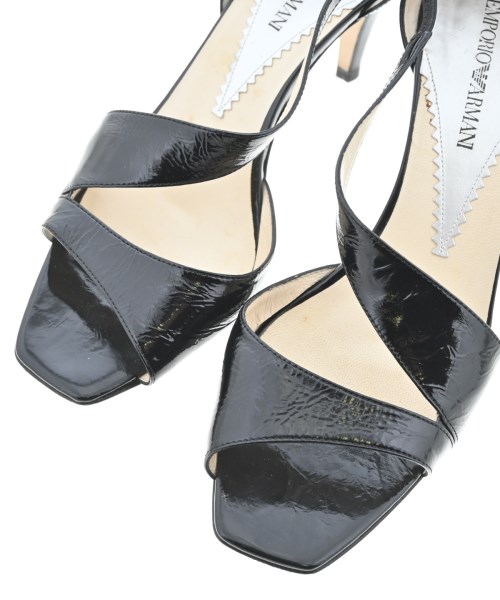 EMPORIO ARMANI（エンポリオアルマーニ）パンプス 黒 サイズ:38(23cm位) レディース/2200625145041
