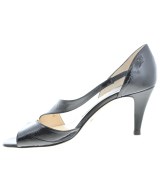 EMPORIO ARMANI（エンポリオアルマーニ）パンプス 黒 サイズ:38(23cm位) レディース/2200625145041