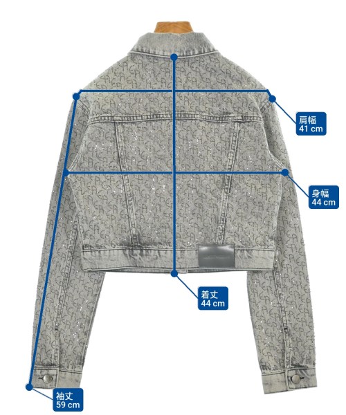 EMPORIO ARMANI（エンポリオアルマーニ）ブルゾン グレー サイズ:42(M位) レディース/2200626603014