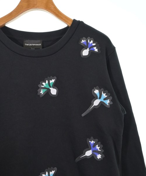 EMPORIO ARMANI（エンポリオアルマーニ）スウェット 黒 サイズ:40(M位) レディース/2200626624019