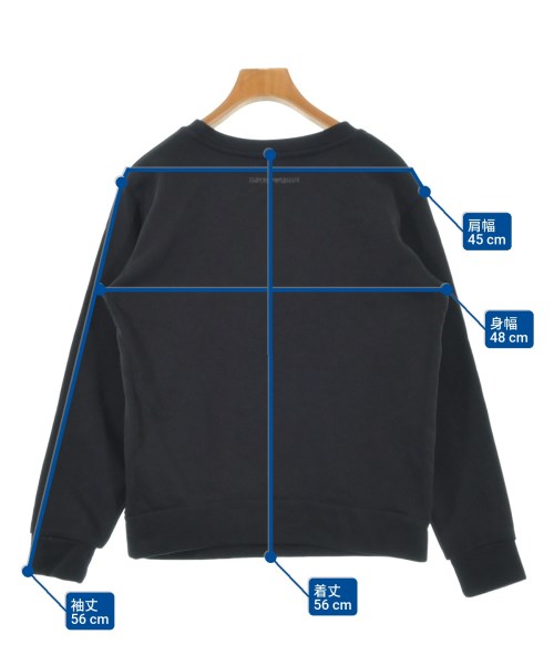 EMPORIO ARMANI（エンポリオアルマーニ）スウェット 黒 サイズ:40(M位) レディース/2200626624019