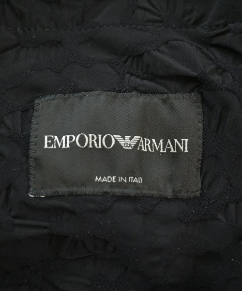EMPORIO ARMANI（エンポリオアルマーニ）カジュアルジャケット 黒 サイズ:46(M位) メンズ/2200626821029