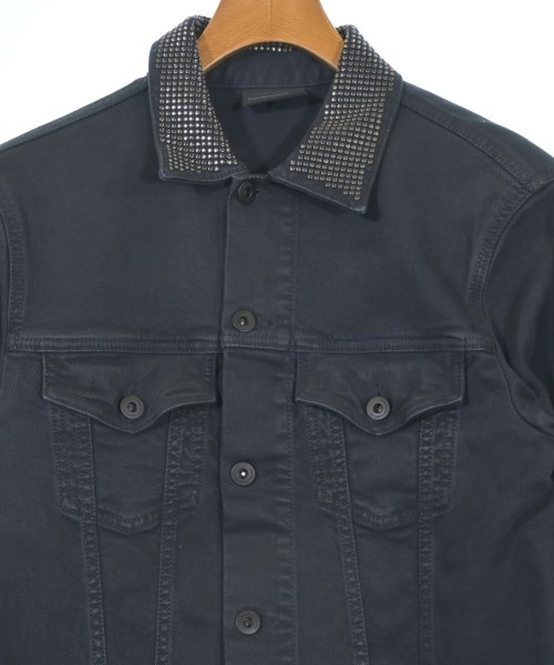 EMPORIO ARMANI（エンポリオアルマーニ）デニムジャケット 黒 サイズ:48(L位) メンズ/2200628853035