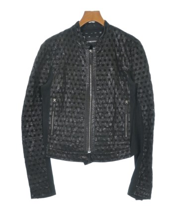 EMPORIO ARMANI（エンポリオアルマーニ）ライダース 黒 サイズ:46(M位