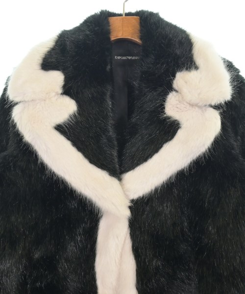 EMPORIO ARMANI（エンポリオアルマーニ）チェスターコート 黒 サイズ:36(L位) レディース/2200628817037