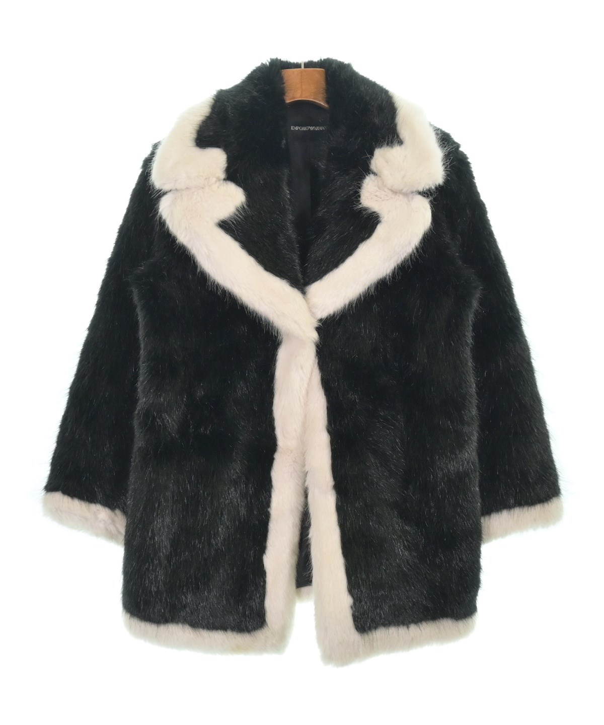 EMPORIO ARMANI（エンポリオアルマーニ）チェスターコート 黒 サイズ