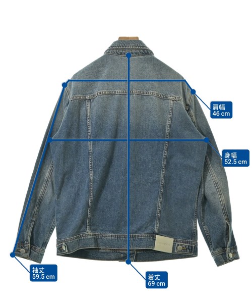 EMPORIO ARMANI（エンポリオアルマーニ）デニムジャケット 青 サイズ:44(L位) レディース/2200630198049