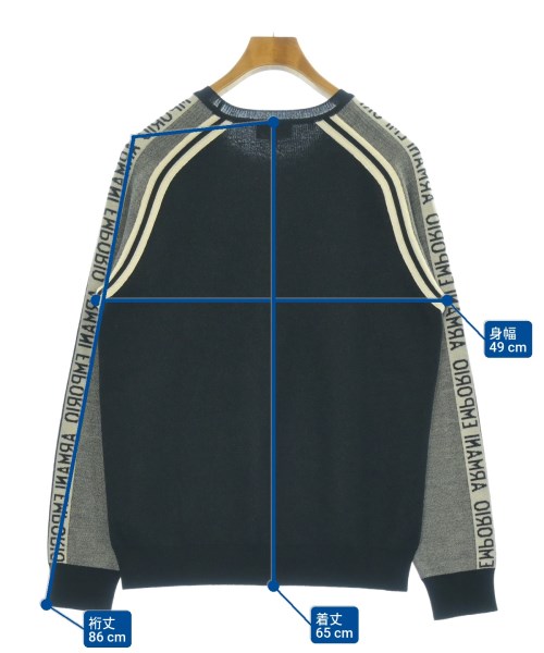 EMPORIO ARMANI（エンポリオアルマーニ）ニット・セーター 紺 サイズ:S メンズ/2200631925149