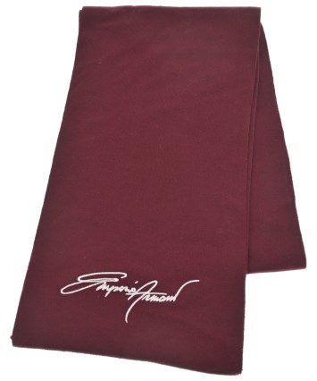 エンポリオ アルマーニ　マフラー11　ワインレッド　新品 タグ付　専用ケース無し EMPORIO ARMANI（エンポリオアルマーニ）マフラー 赤 サイズ:- メンズ